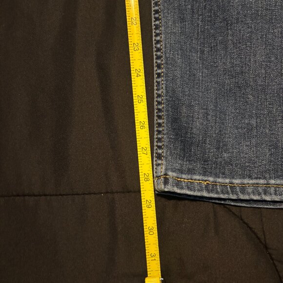 Levi's 502 Taper Flex Jean 28X30 Dark Wash - Picture 10 of 11